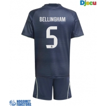 Real Madrid Jude Bellingham #5 Gostujuci Dres za djecu 2025-26 Kratak Rukav (+ Kratke hlače)